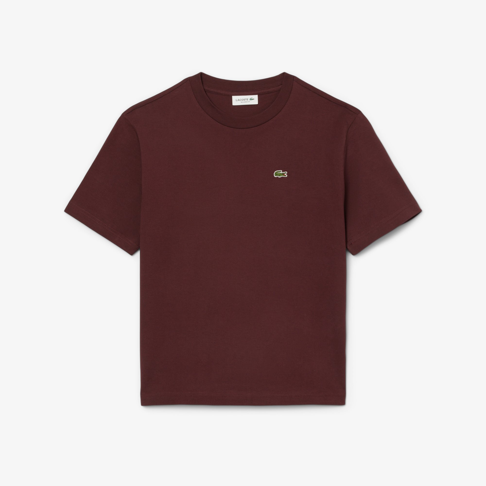 Áo Thun Lacoste Nữ Dáng Rộng Mái Chất Liệu Cotton Mềm