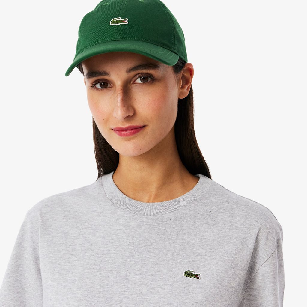 Áo Thun Lacoste Nữ Dáng Rộng Mái Chất Liệu Cotton Mềm