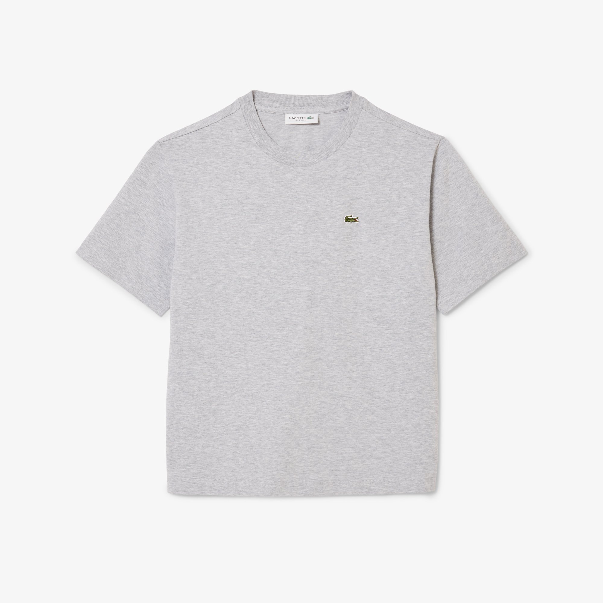 Áo Thun Lacoste Nữ Dáng Rộng Mái Chất Liệu Cotton Mềm