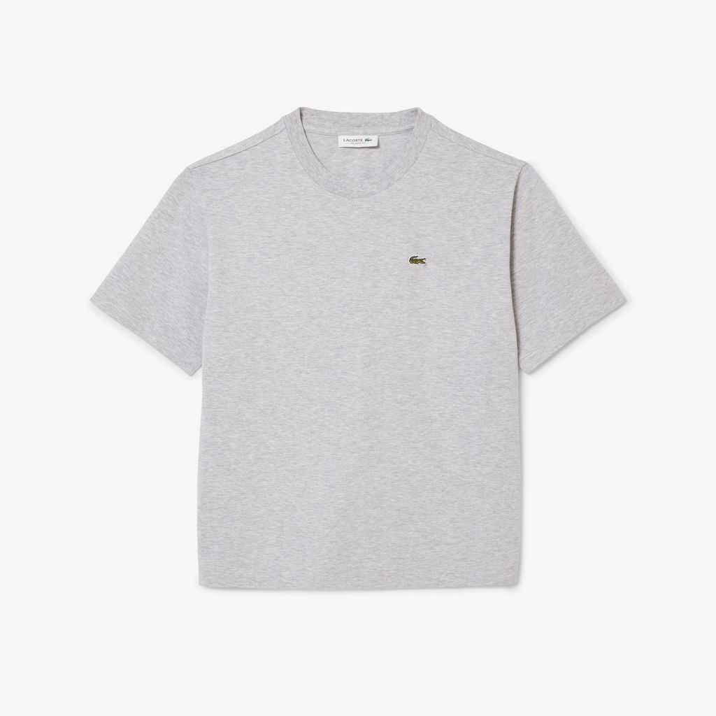 Áo Thun Lacoste Nữ Dáng Rộng Mái Chất Liệu Cotton Mềm