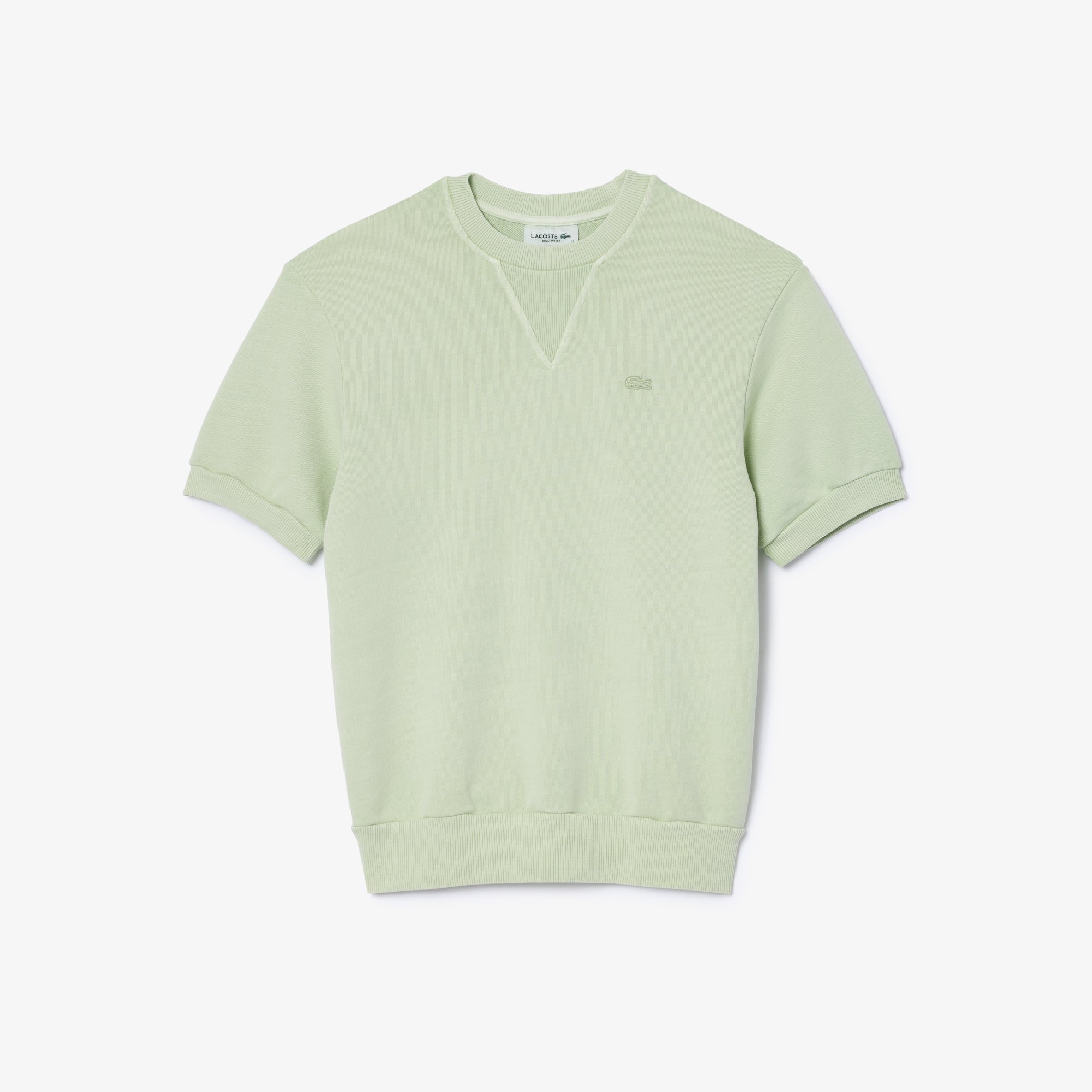 Áo Thun Lacoste Nữ Chất Liệu Chất Liệu Fleece Với Màu Nhuộm Tự Nhiên