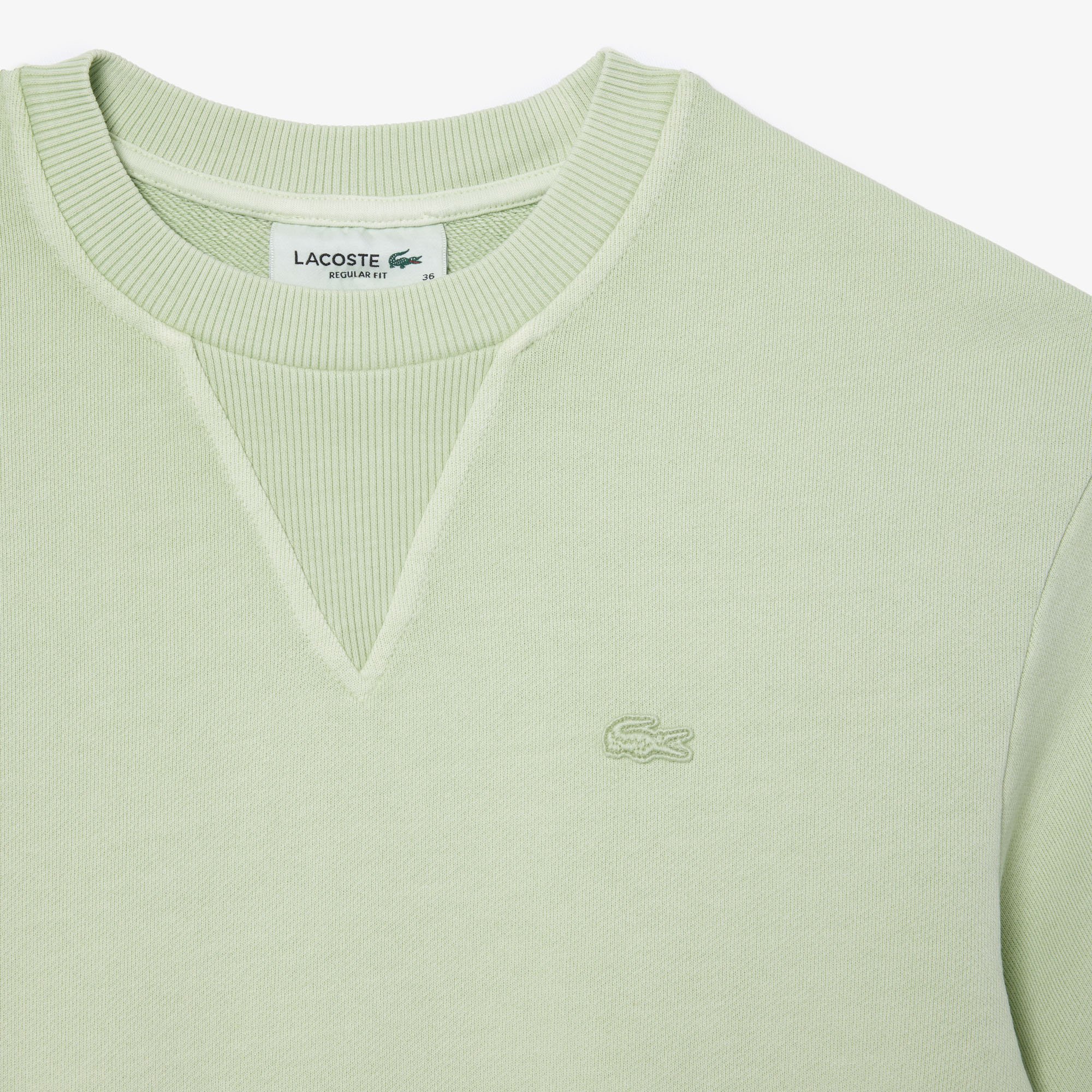 Áo Thun Lacoste Nữ Chất Liệu Chất Liệu Fleece Với Màu Nhuộm Tự Nhiên