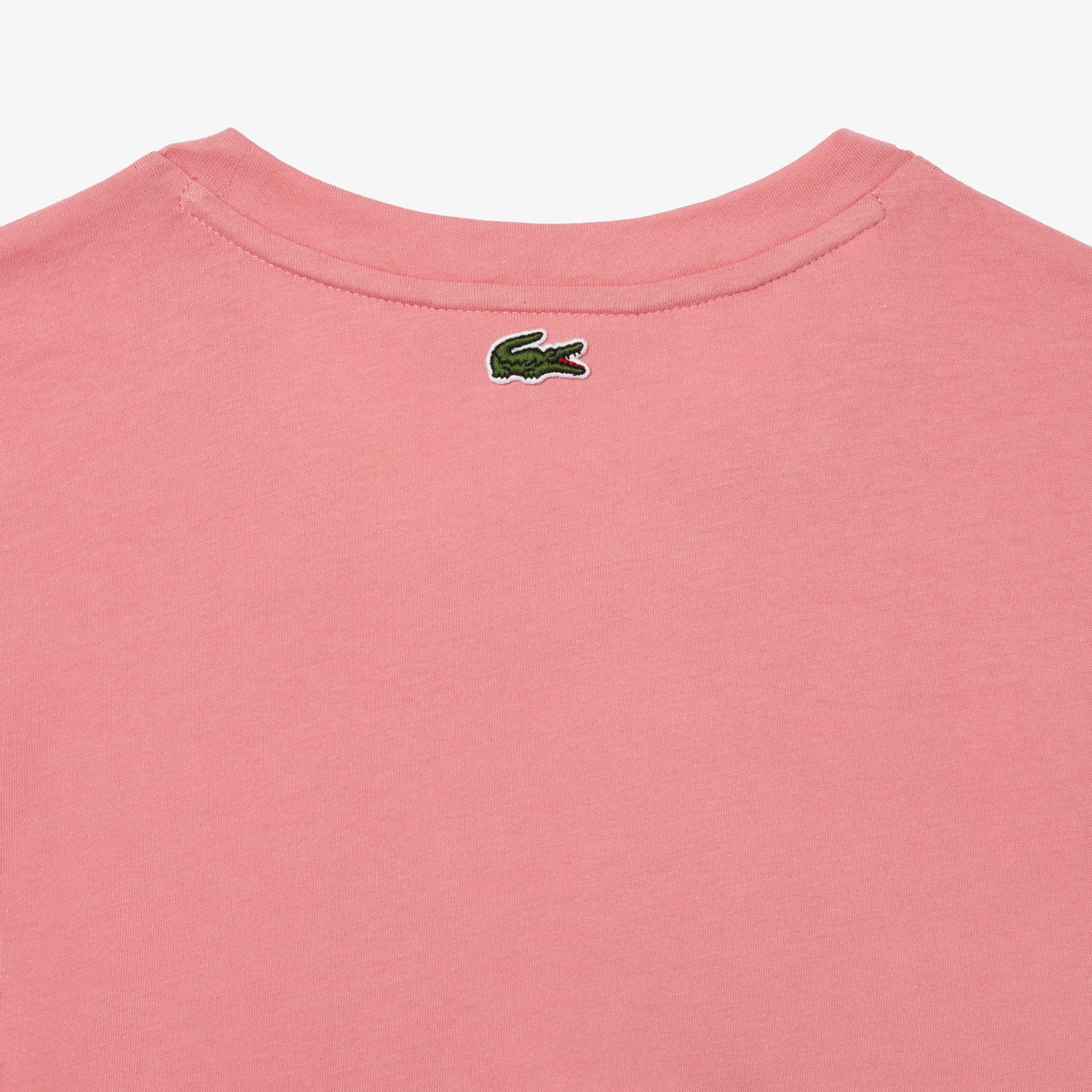 Áo Thun Lacoste Nữ Vintage Chất Liệu Cotton Mềm Họa Tiết In