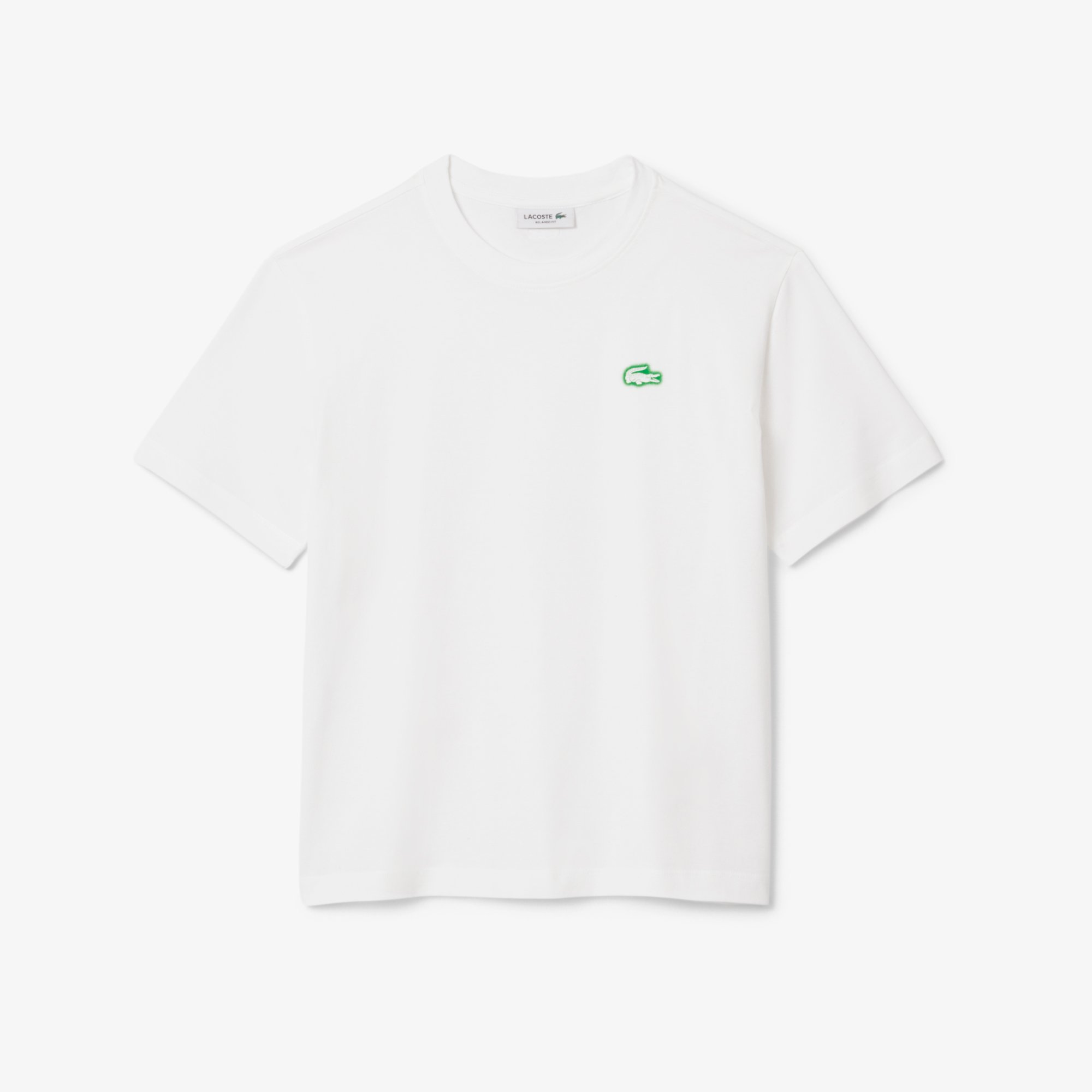 Áo Thun Lacoste Nữ Chất Liệu Jersey Hoạ Tiết In Cá Sấu