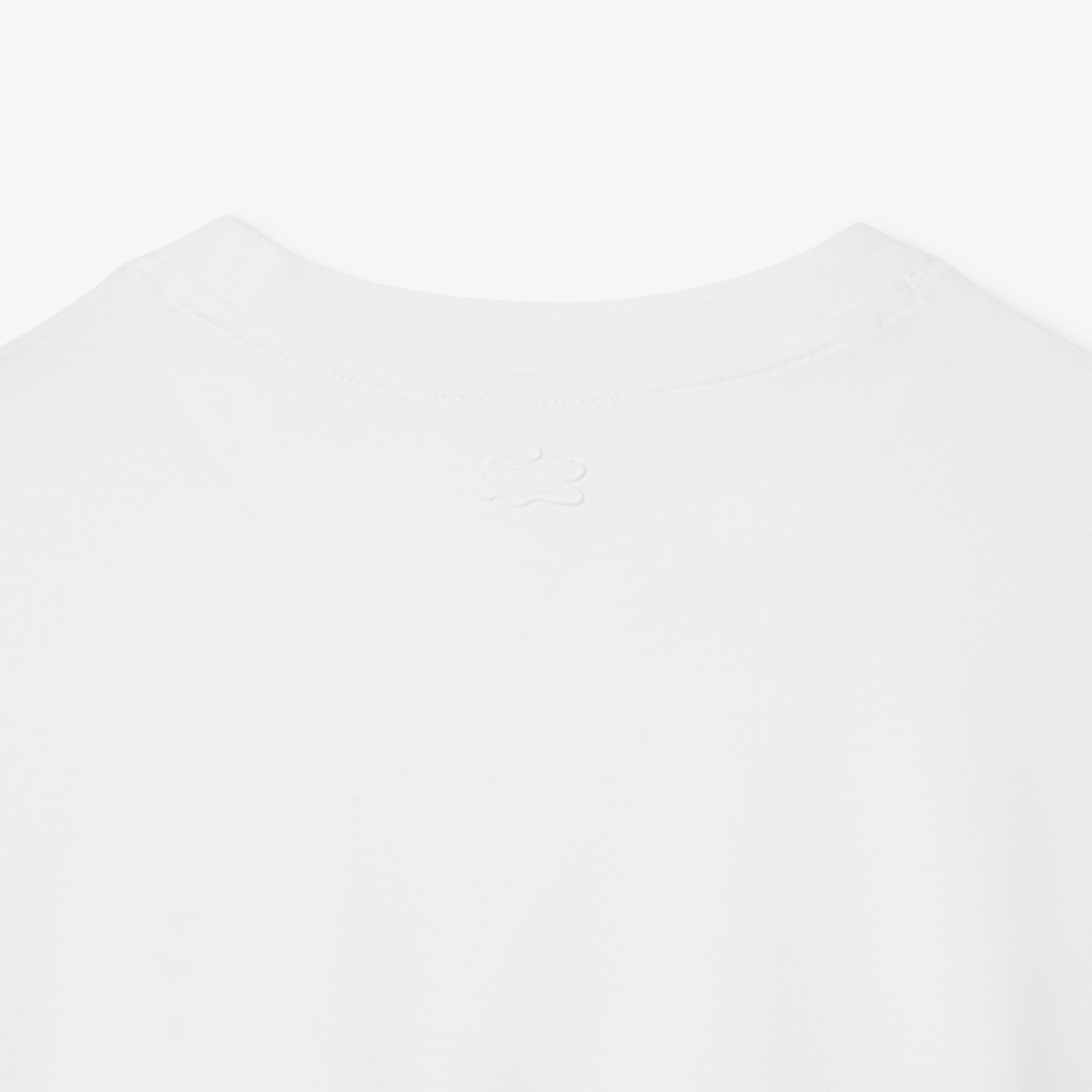 Áo Thun Lacoste Nữ Chất Liệu Jersey Hoạ Tiết In Cá Sấu