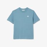 Áo Thun Lacoste Nữ Chất Liệu Jersey Hoạ Tiết In Cá Sấu