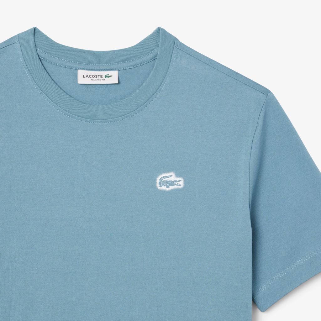 Áo Thun Lacoste Nữ Chất Liệu Jersey Hoạ Tiết In Cá Sấu