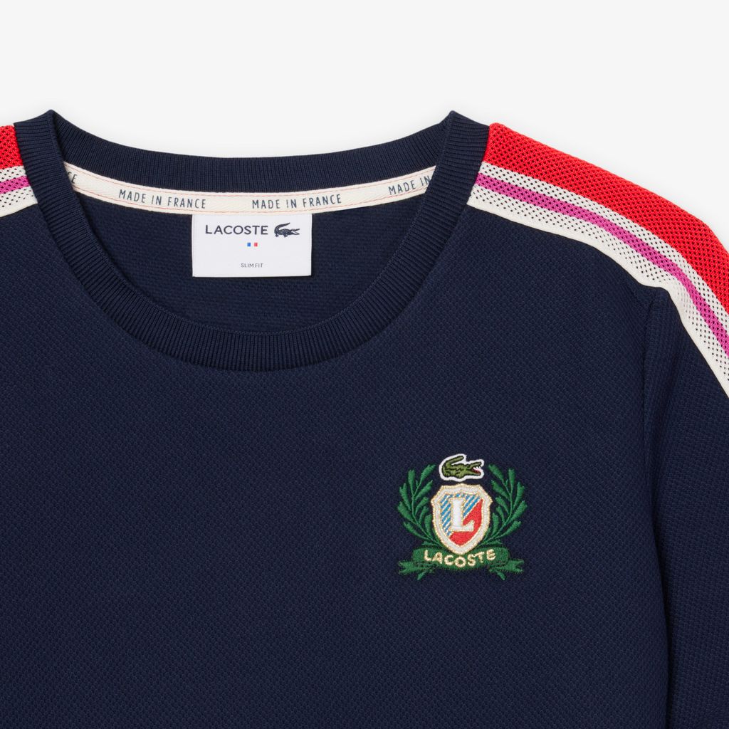 Áo Thun Lacoste Nữ Chất Liệu Kết Cấu Piqué Sản Xuất Tại Pháp