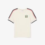 Áo Thun Lacoste Nữ Chất Liệu Kết Cấu Piqué Sản Xuất Tại Pháp