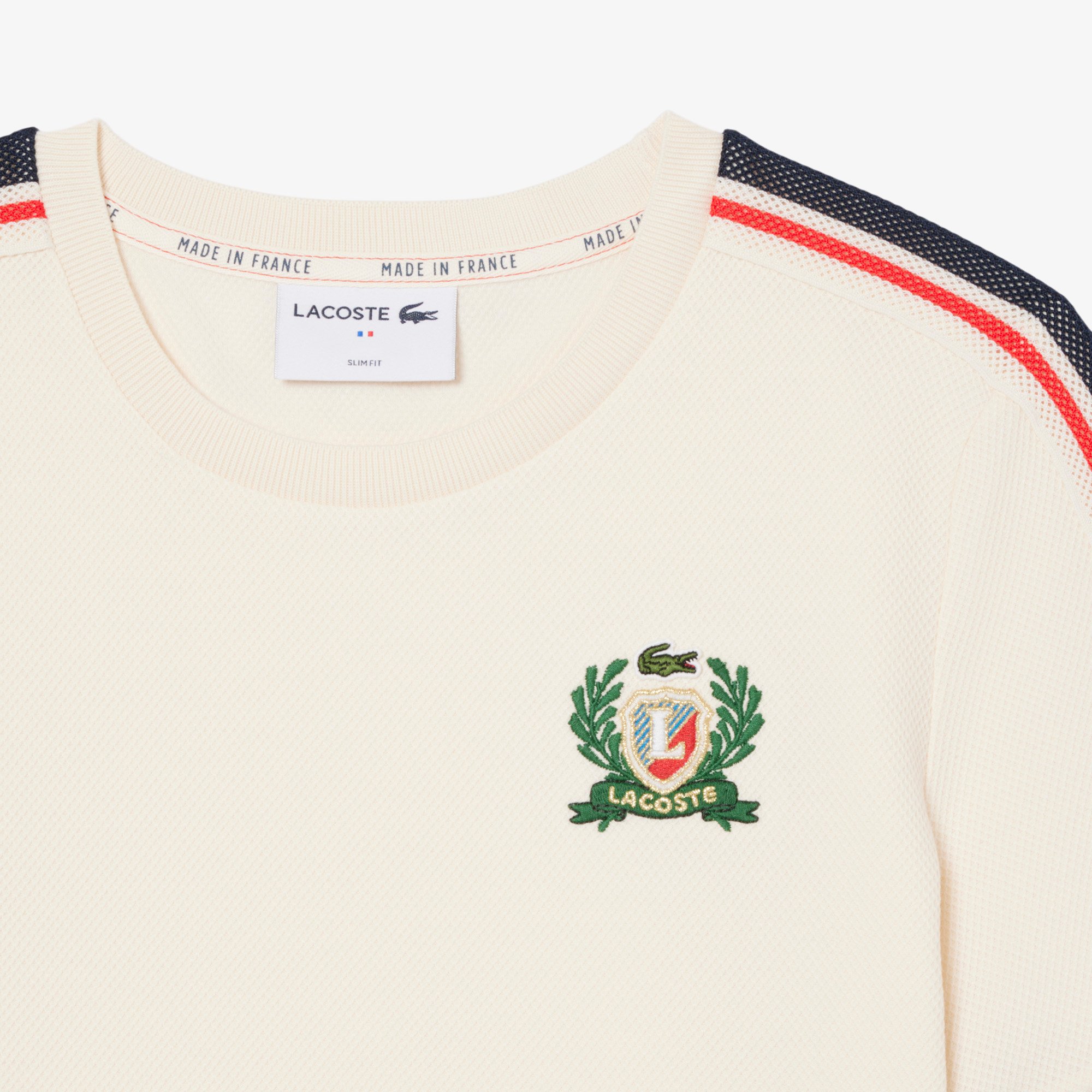 Áo Thun Lacoste Nữ Chất Liệu Kết Cấu Piqué Sản Xuất Tại Pháp