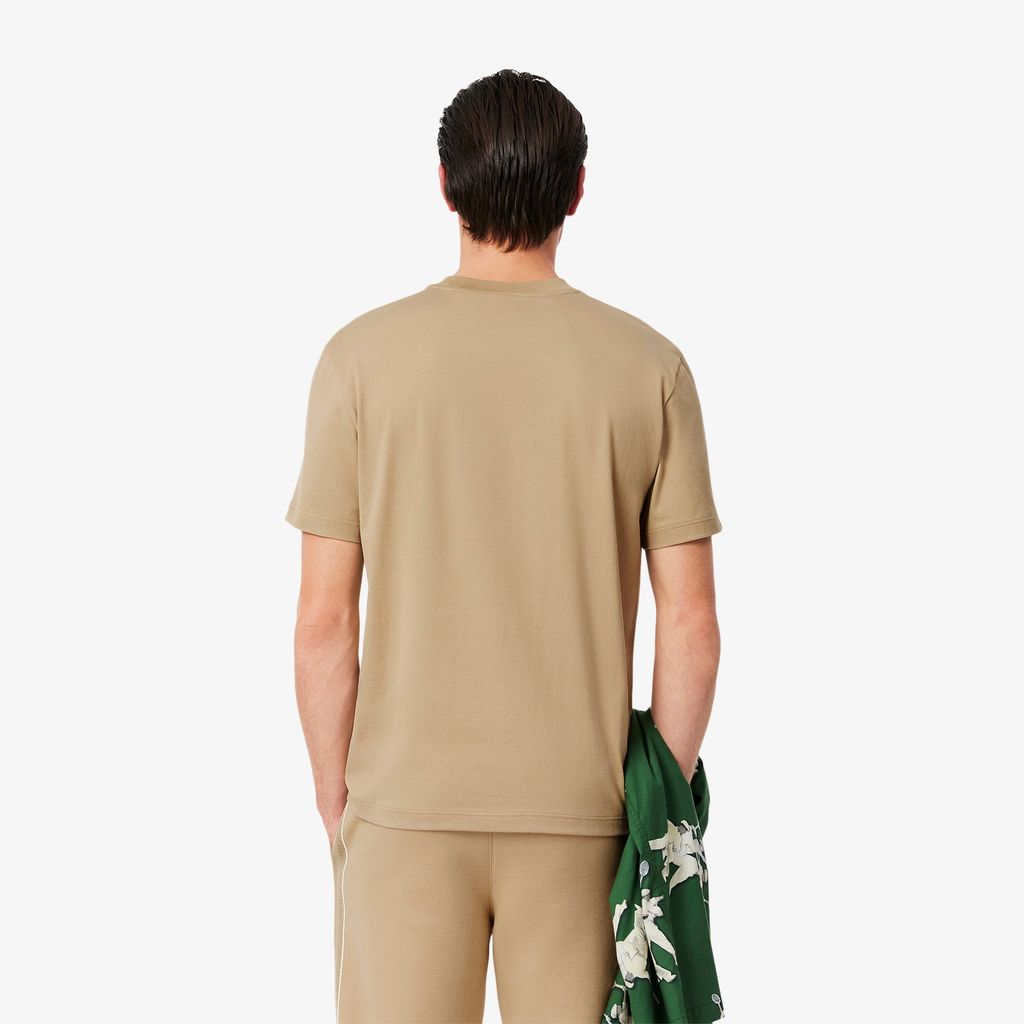 Áo Thun Lacoste Nam Thêu Huy Hiệu Sản Xuất Tại Pháp