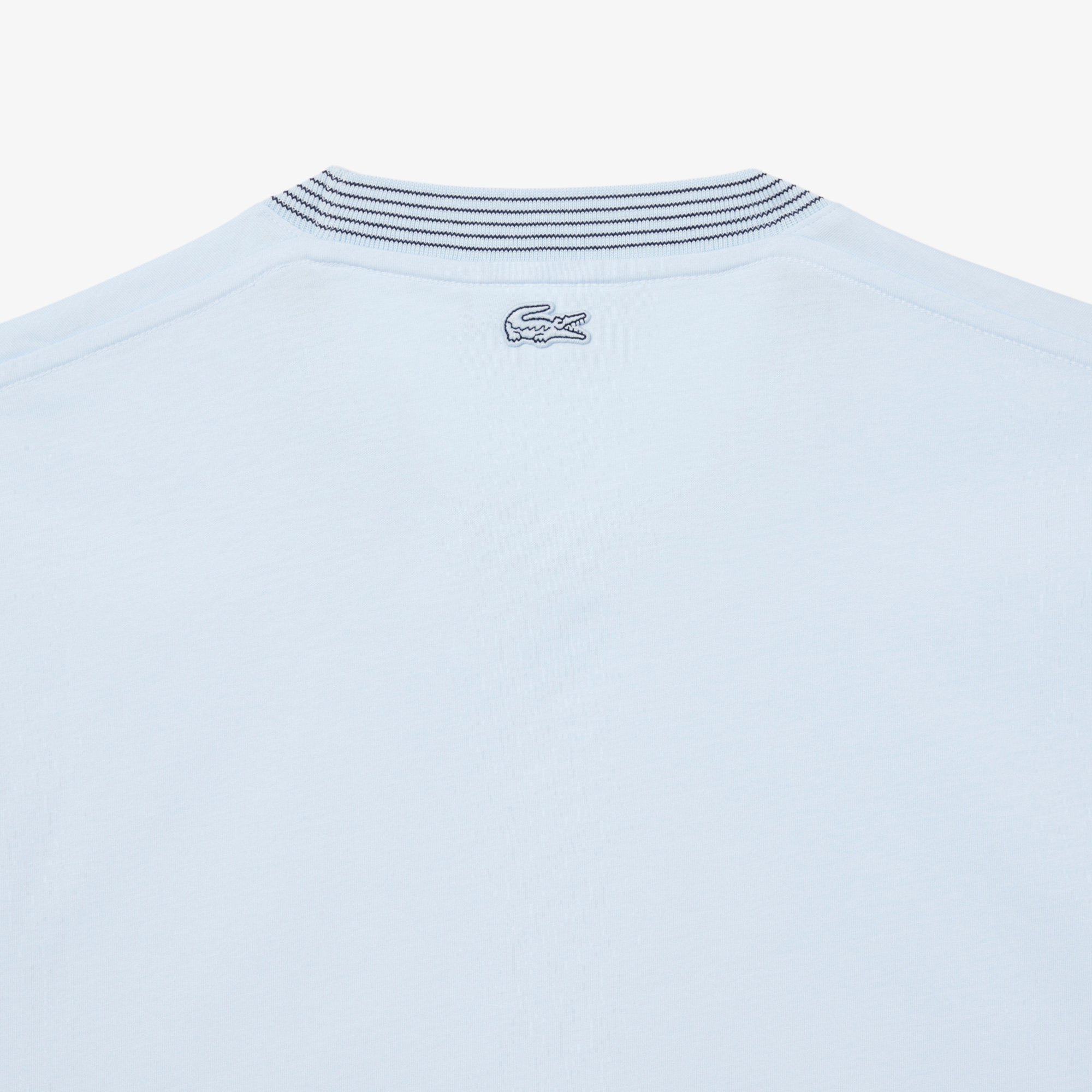 Áo Thun Lacoste Nam Chất Liệu Cotton Jersey Hoạ Tiết Thêu