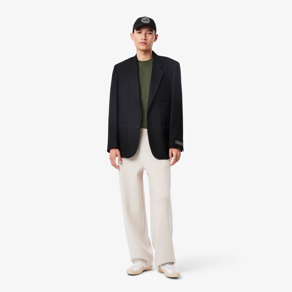 Áo Thun Lacoste Nam Chất Liệu Jersey In Huy Hiệu