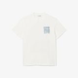 Áo Thun Lacoste Nam Chất Liệu Cotton Jersey Họa Tiết Graphic