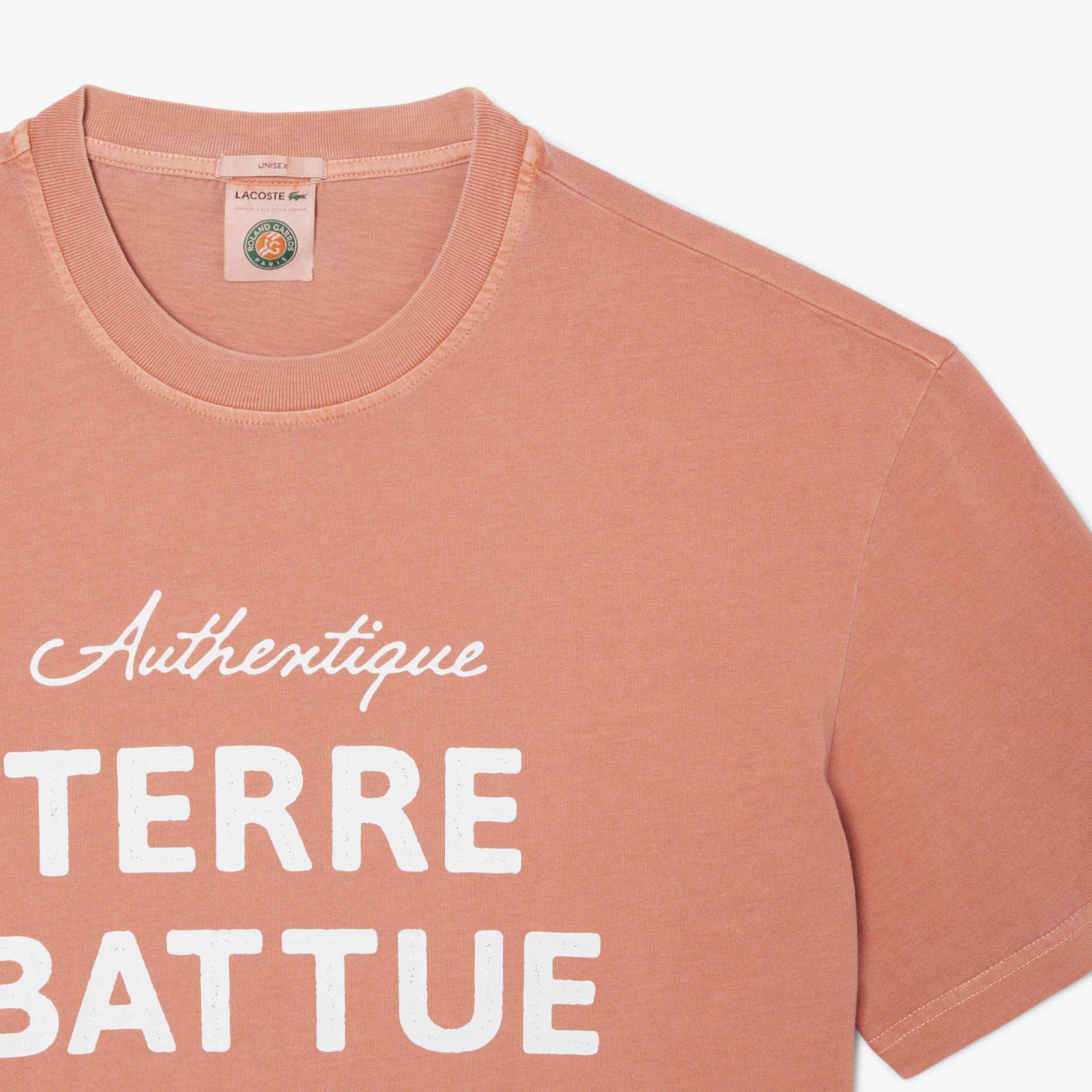 Áo Thun Lacoste Unisex Clay Court Phiên Bản Roland-Garros