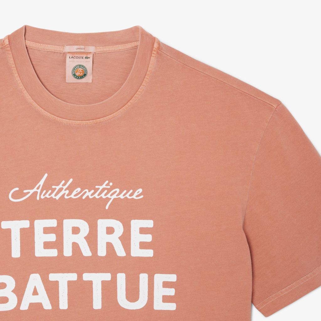 Áo Thun Lacoste Unisex Clay Court Phiên Bản Roland-Garros
