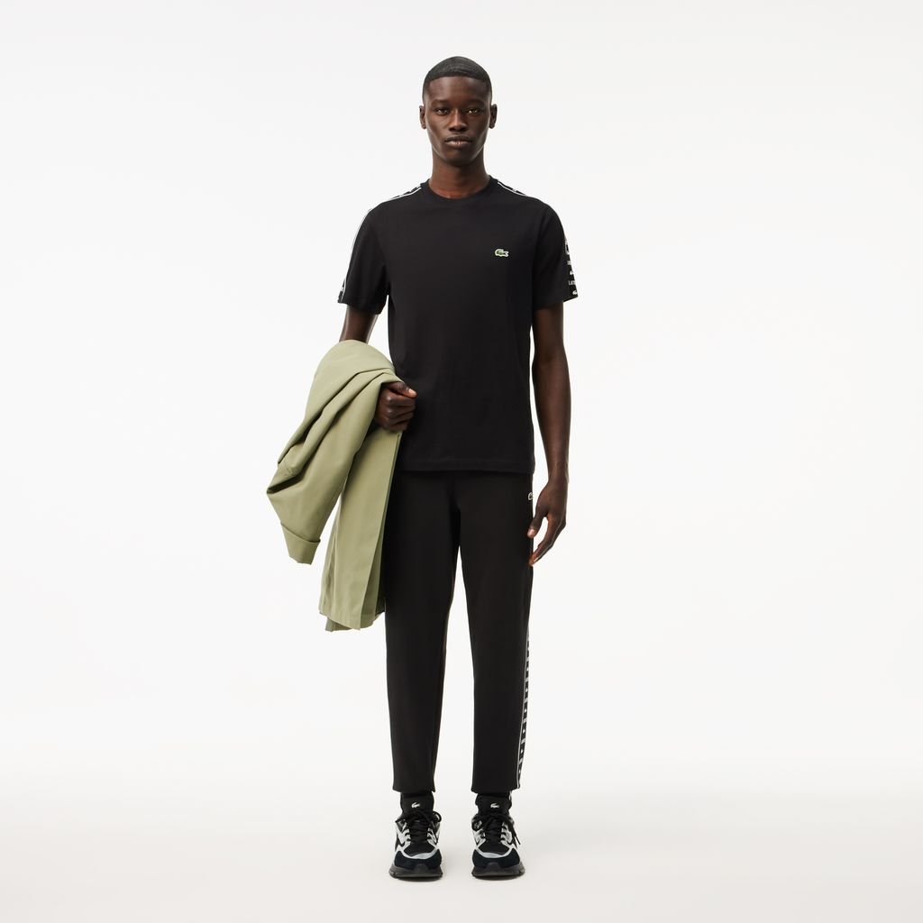Áo Thun Lacoste Nam Dáng Suông Chất Liệu Cotton Jersey