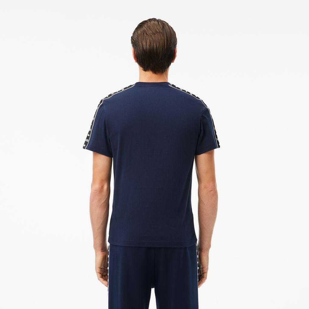 Áo Thun Lacoste Nam Dáng Suông Chất Liệu Cotton Jersey