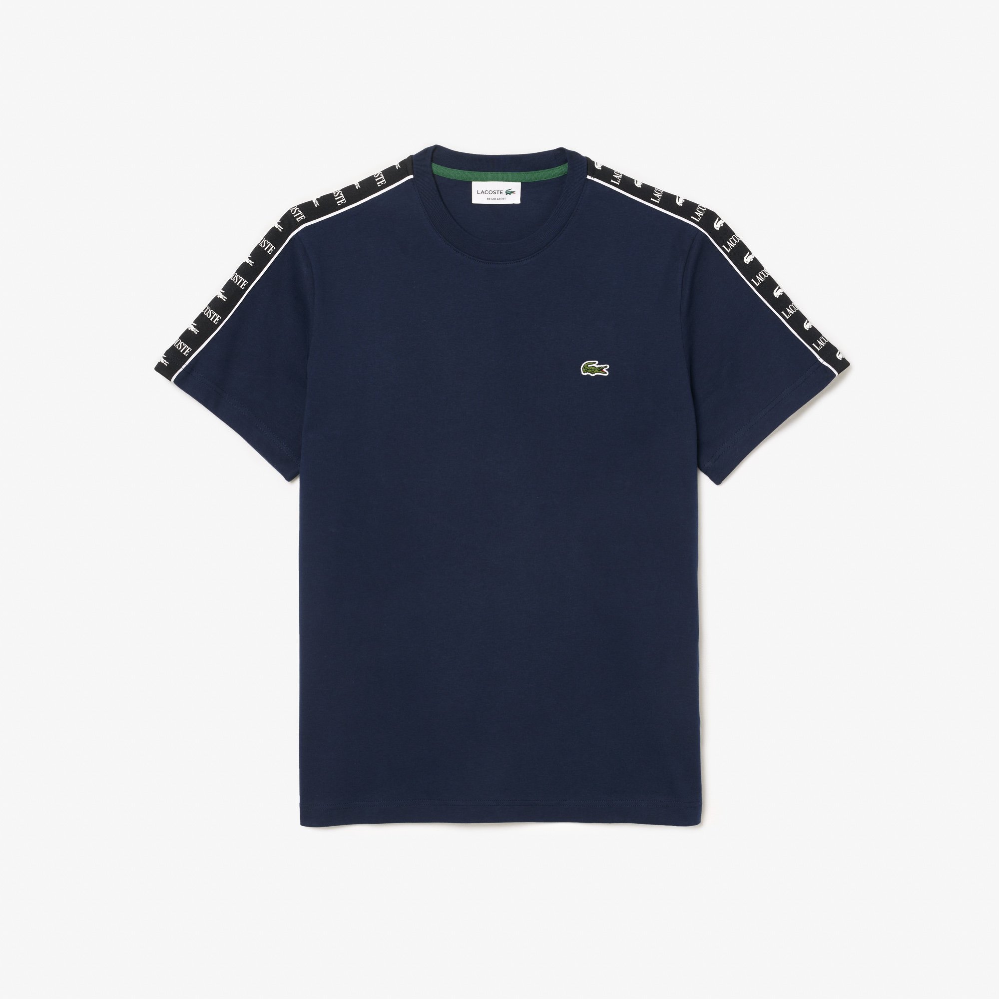 Áo Thun Lacoste Nam Dáng Suông Chất Liệu Cotton Jersey