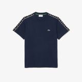 Áo Thun Lacoste Nam Dáng Suông Chất Liệu Cotton Jersey