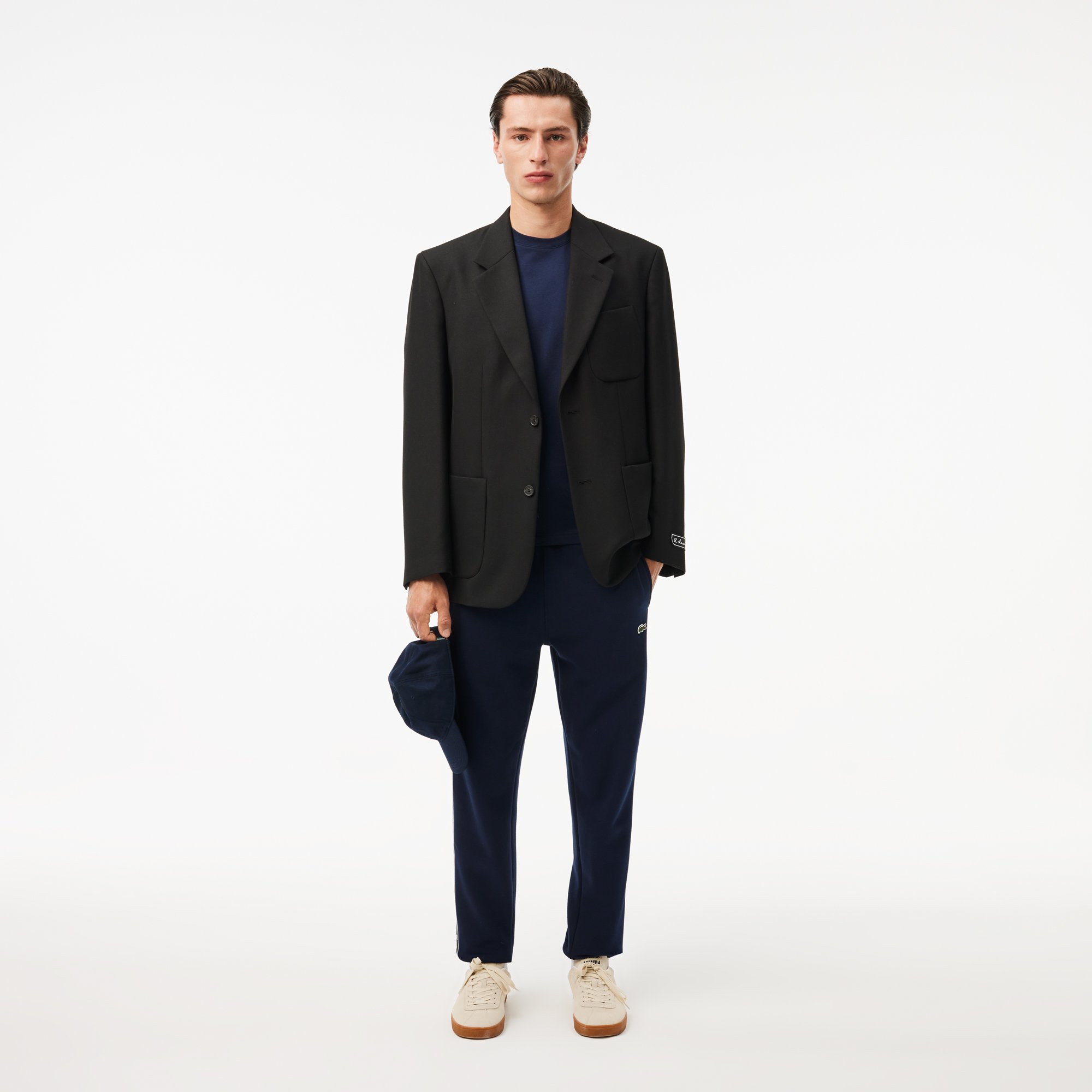 Áo Thun Lacoste Nam Dáng Suông Chất Liệu Cotton Jersey