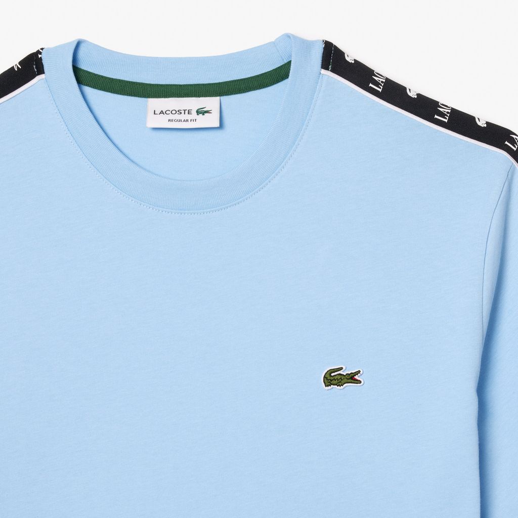 Áo Thun Lacoste Nam Dáng Suông Chất Liệu Cotton Jersey