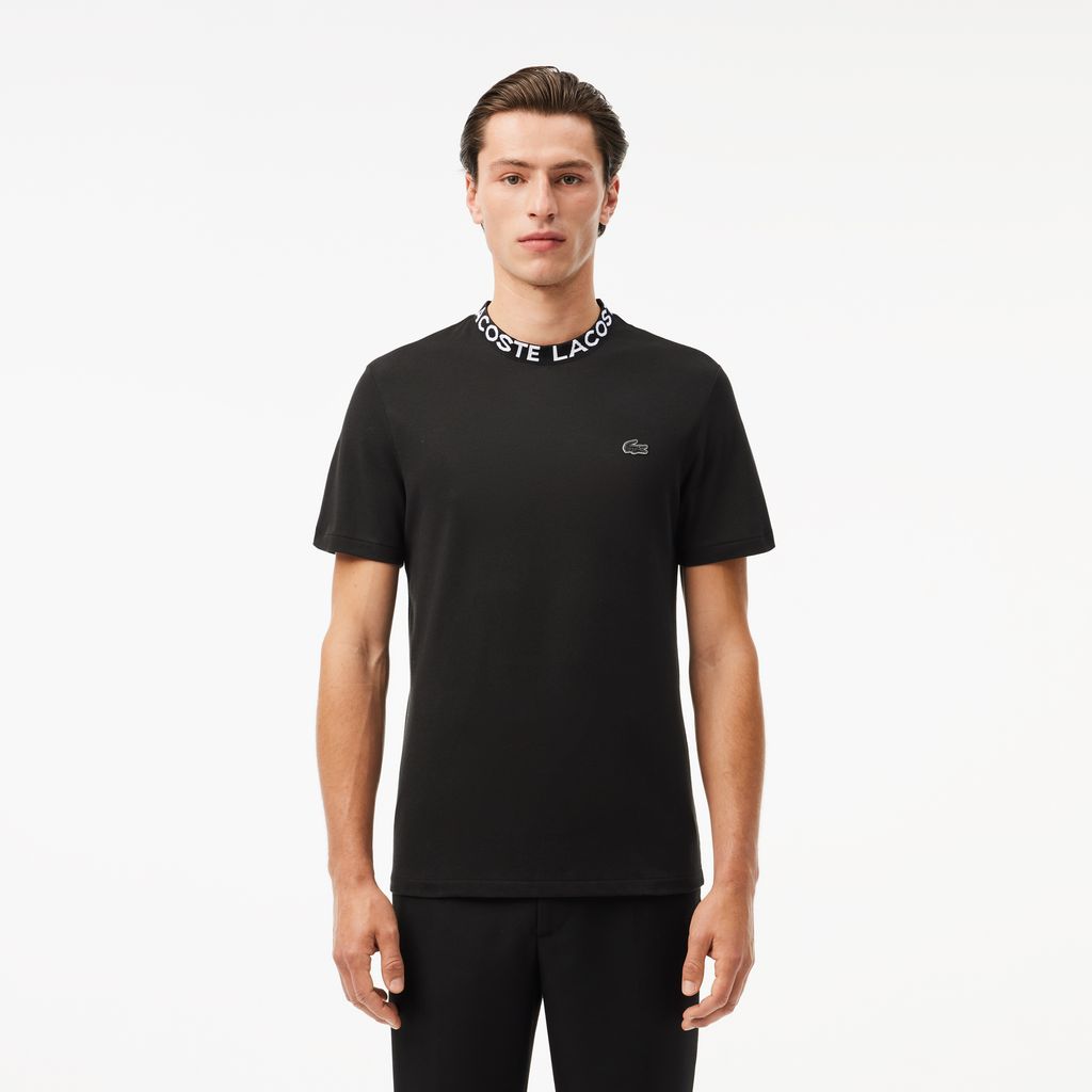 Áo Thun Lacoste Nam Chất Liệu Jacquard Cổ Piqué Có Logo