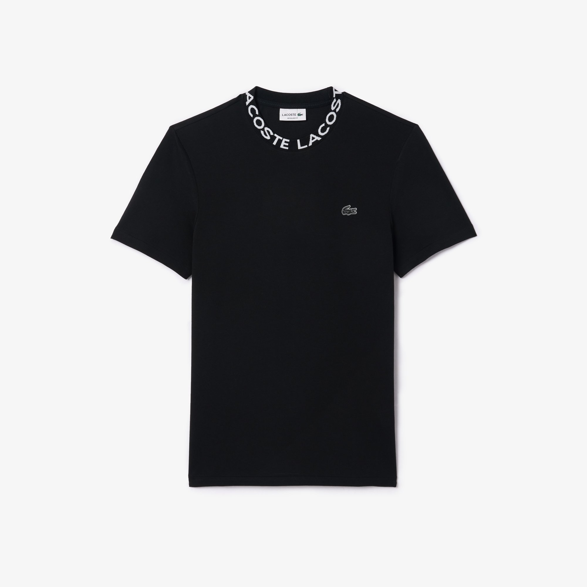 Áo Thun Lacoste Nam Chất Liệu Jacquard Cổ Piqué Có Logo