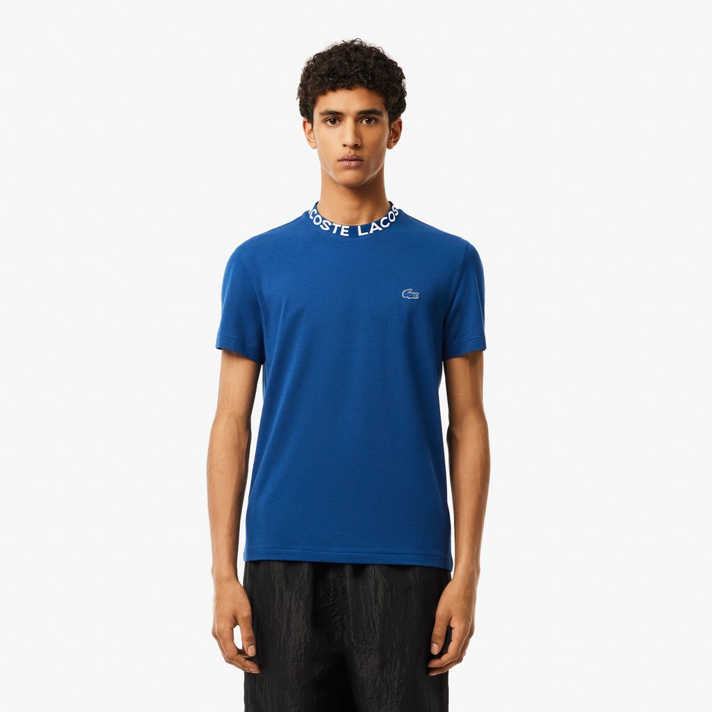 Áo Thun Lacoste Nam Chất Liệu Jacquard Cổ Piqué Có Logo