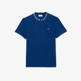 Áo Thun Lacoste Nam Chất Liệu Jacquard Cổ Piqué Có Logo