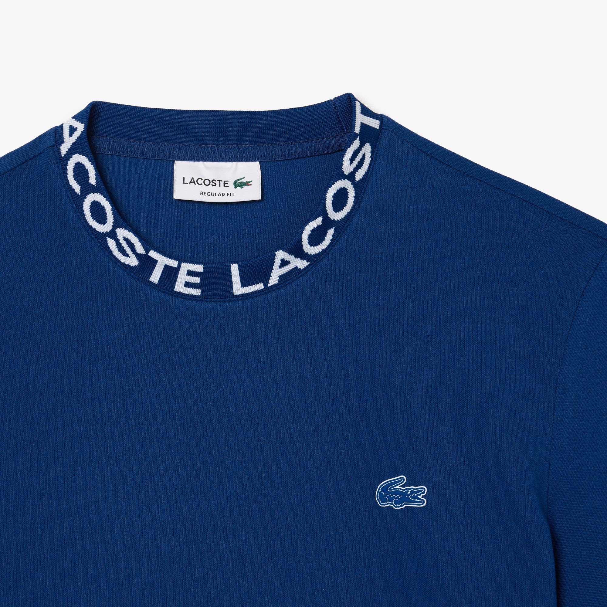 Áo Thun Lacoste Nam Chất Liệu Jacquard Cổ Piqué Có Logo