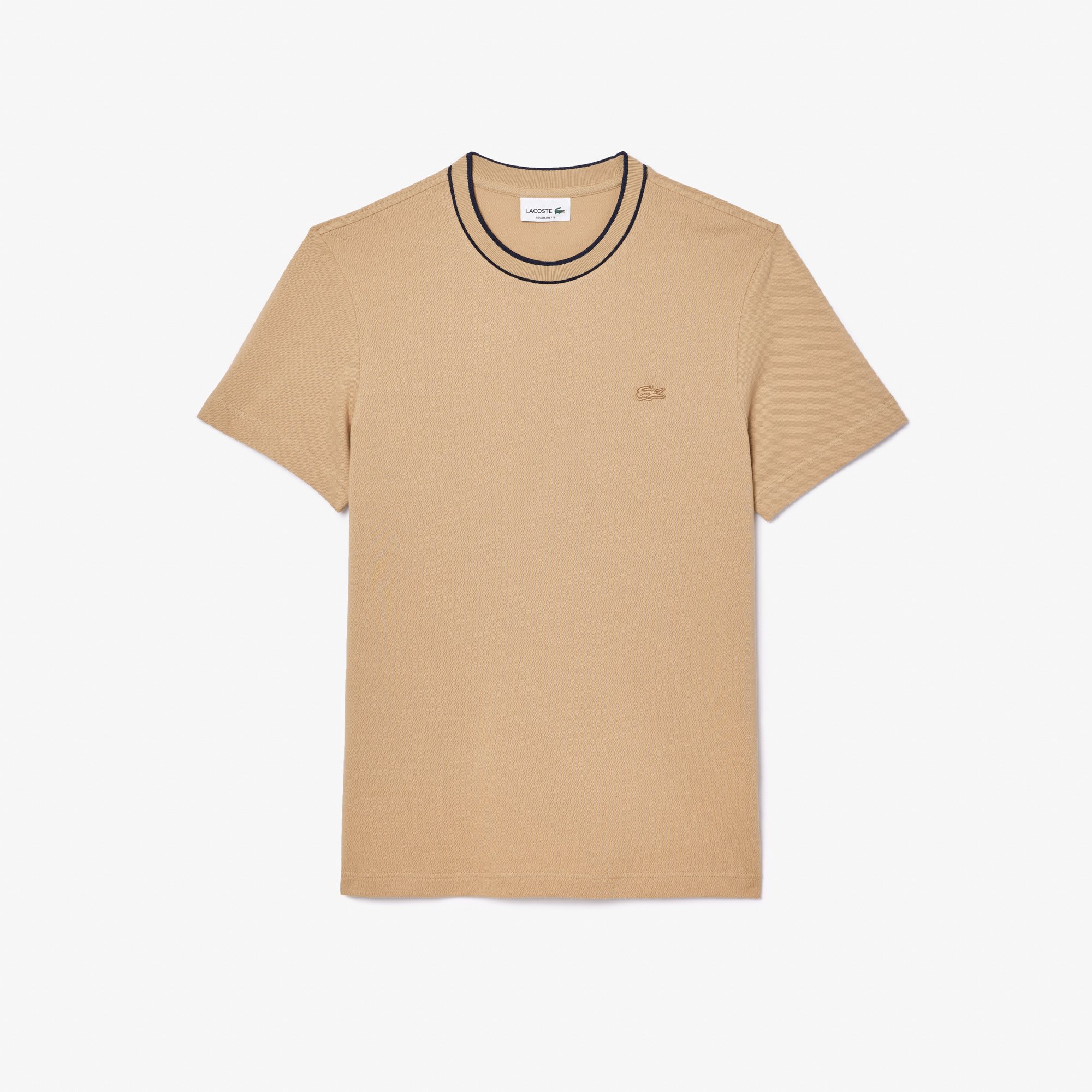 Áo Thun Lacoste Nam Piqué Cổ Sọc Co Giãn