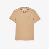 Áo Thun Lacoste Nam Piqué Cổ Sọc Co Giãn