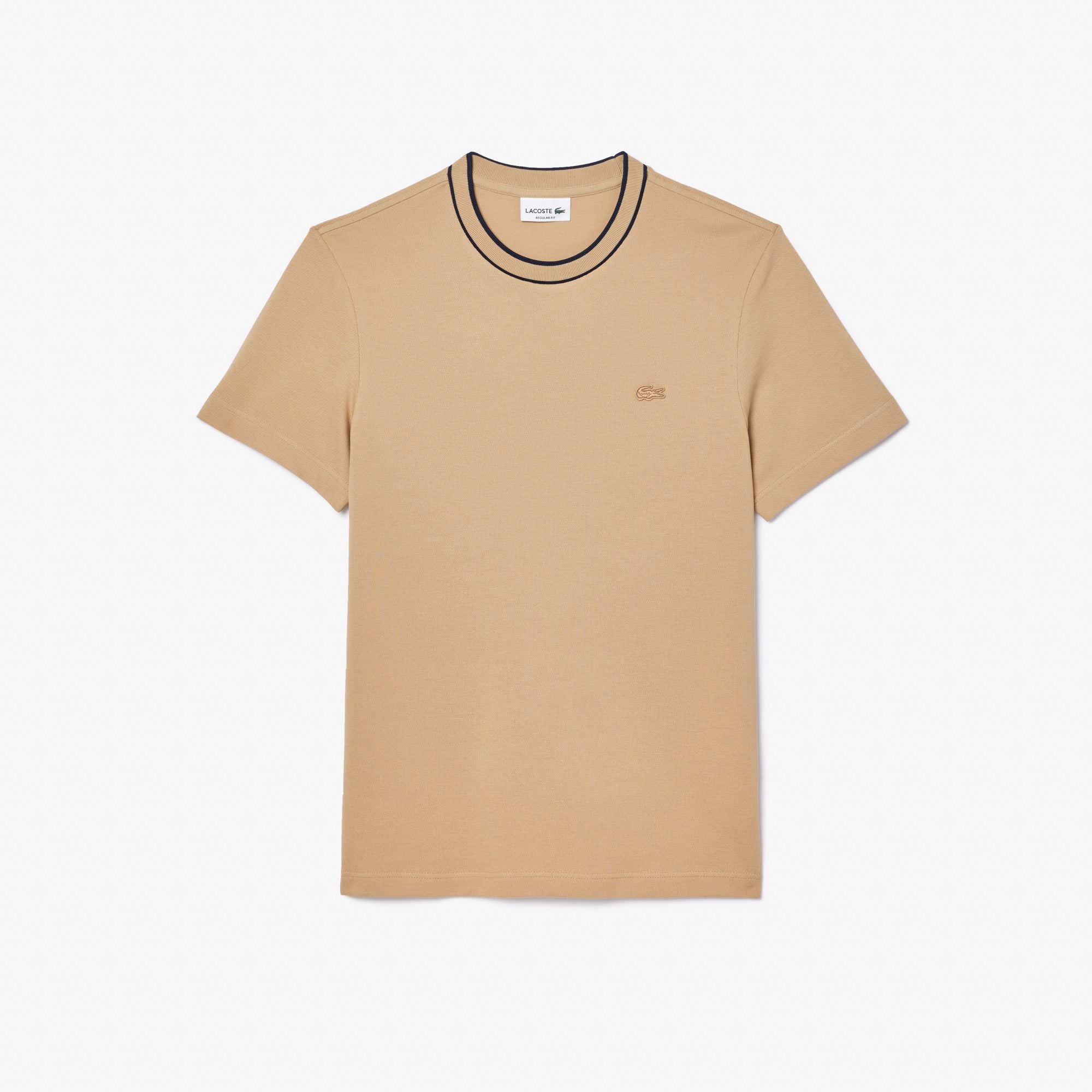 Áo Thun Lacoste Nam Piqué Cổ Sọc Co Giãn
