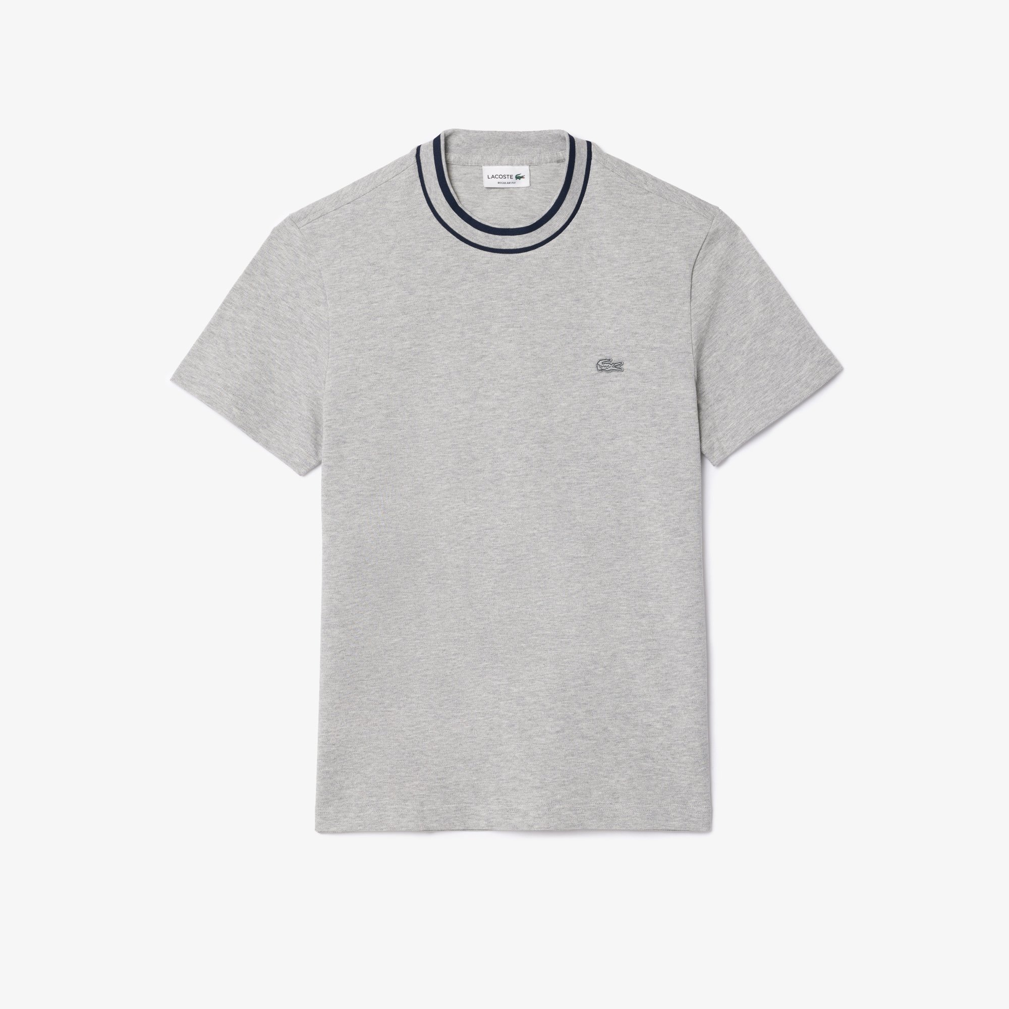 Áo Thun Lacoste Nam Piqué Cổ Sọc Co Giãn
