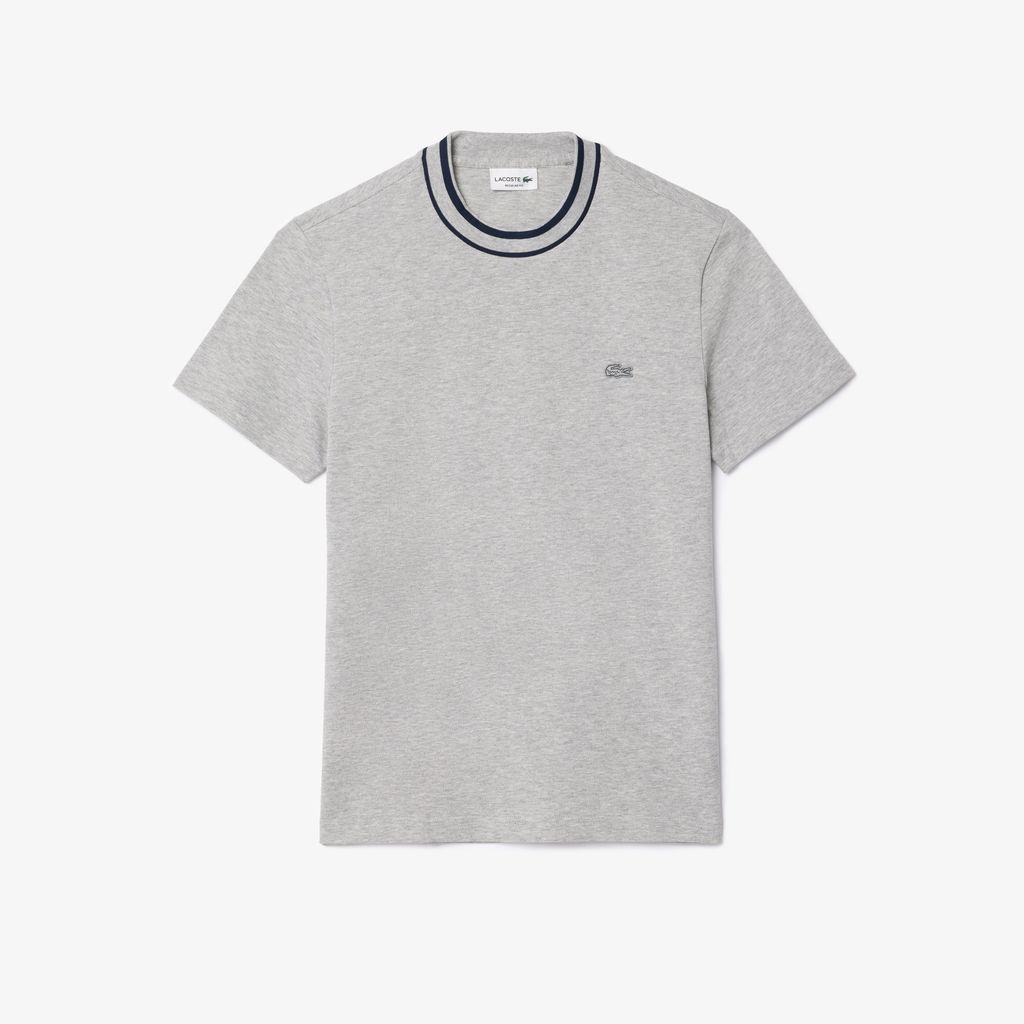 Áo Thun Lacoste Nam Piqué Cổ Sọc Co Giãn