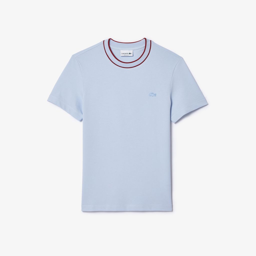 Áo Thun Lacoste Nam Piqué Cổ Sọc Co Giãn