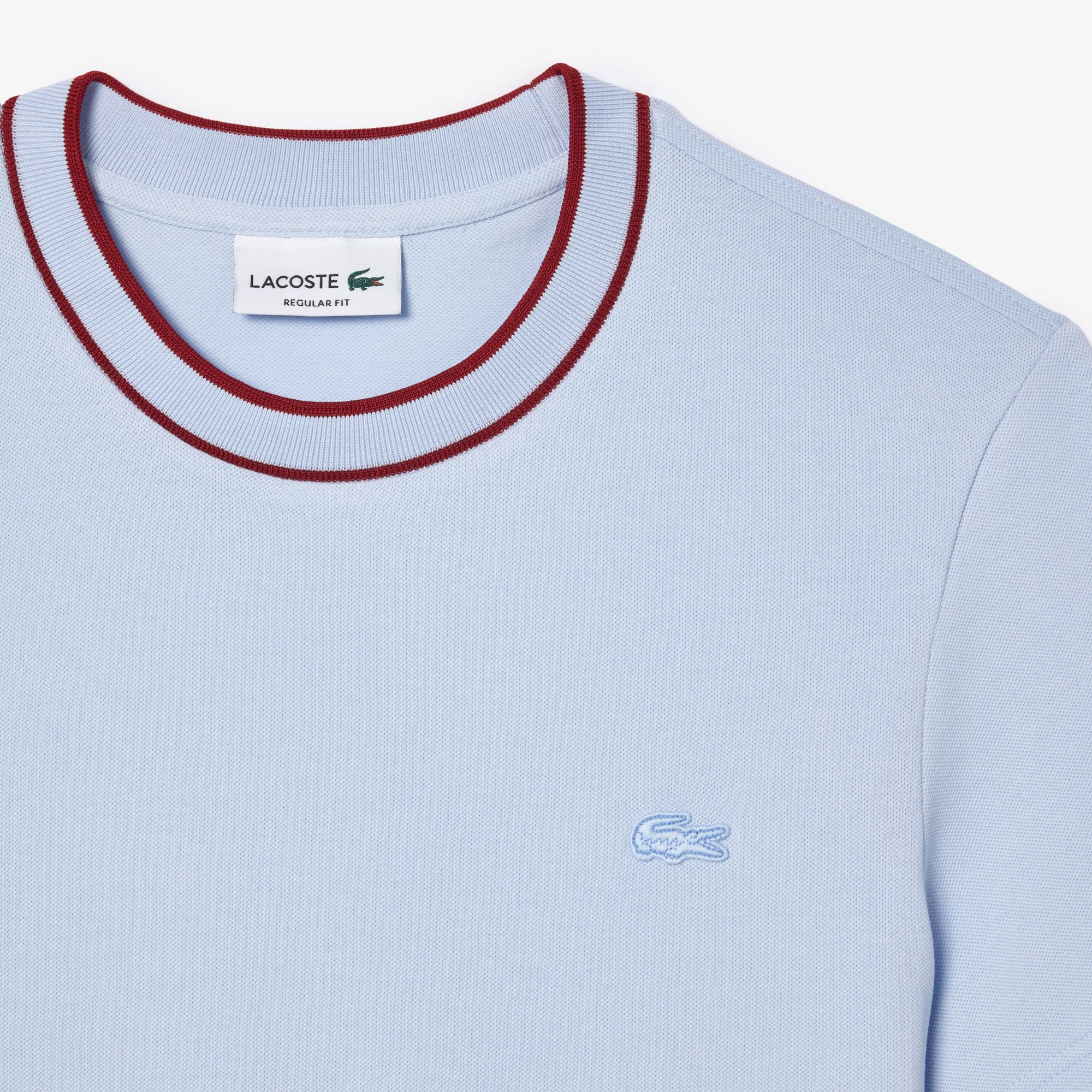 Áo Thun Lacoste Nam Piqué Cổ Sọc Co Giãn