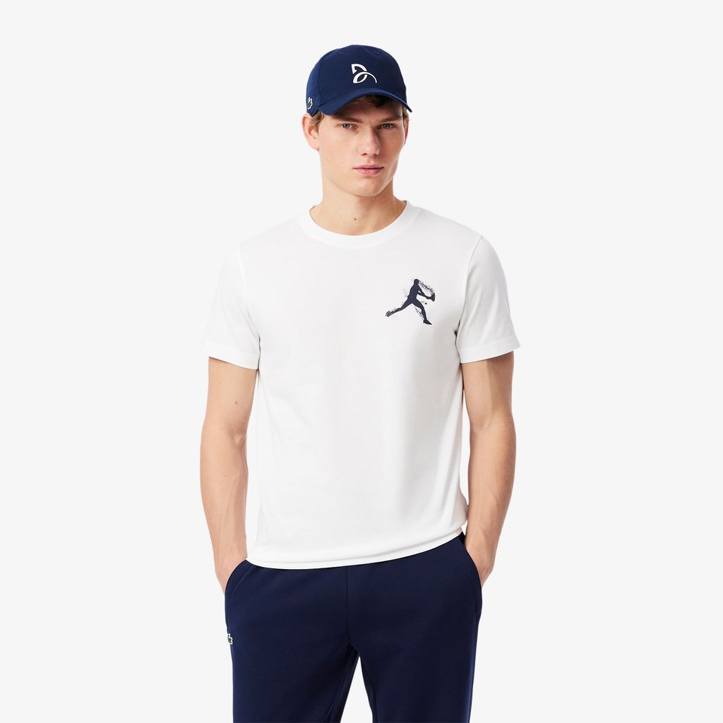 Bộ Áo Thun Kèm Mũ Lacoste Nam Lacoste Tennis x Novak Djokovic