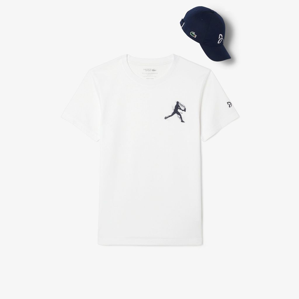 Bộ Áo Thun Kèm Mũ Lacoste Nam Lacoste Tennis x Novak Djokovic