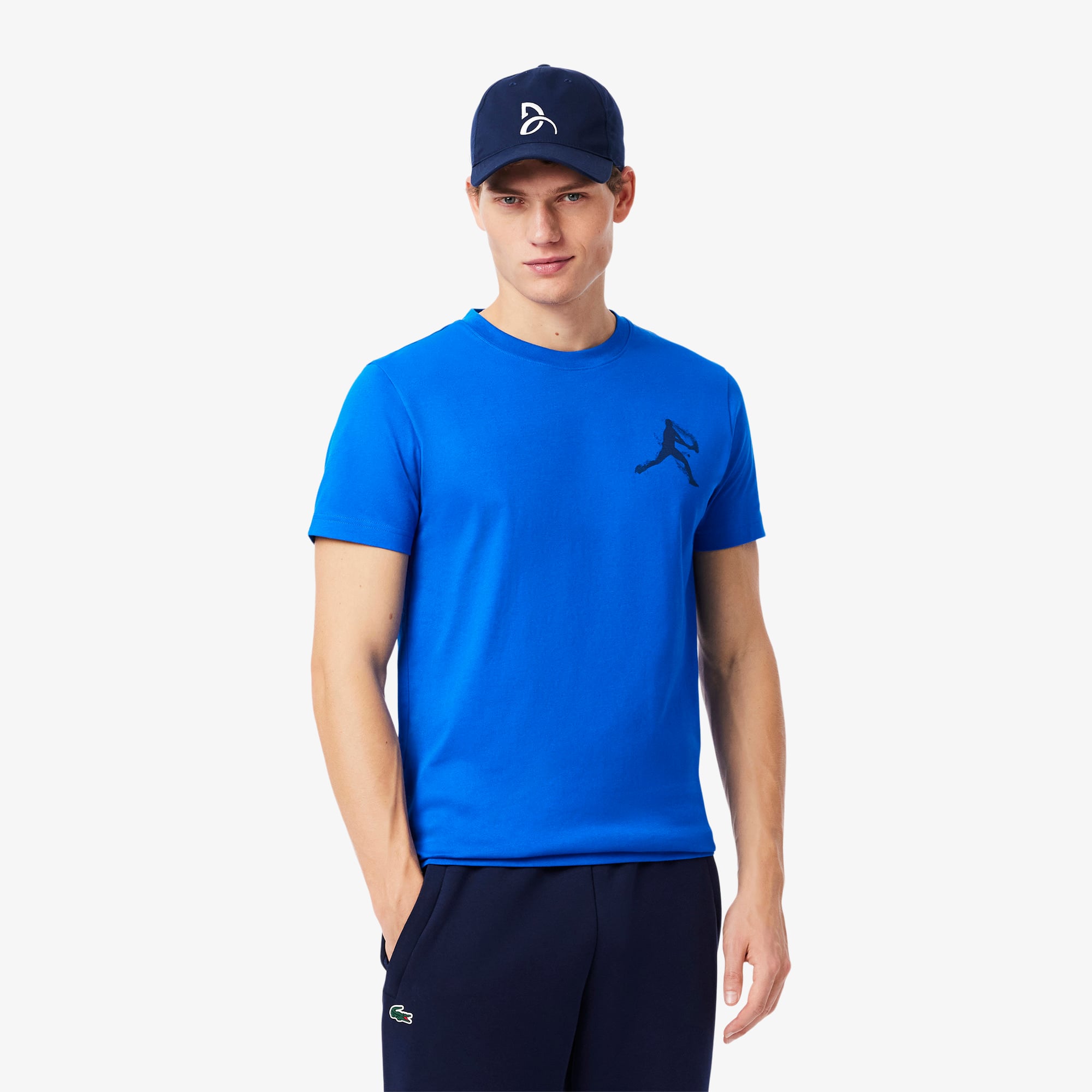 Bộ Áo Thun Kèm Mũ Lacoste Nam Lacoste Tennis x Novak Djokovic