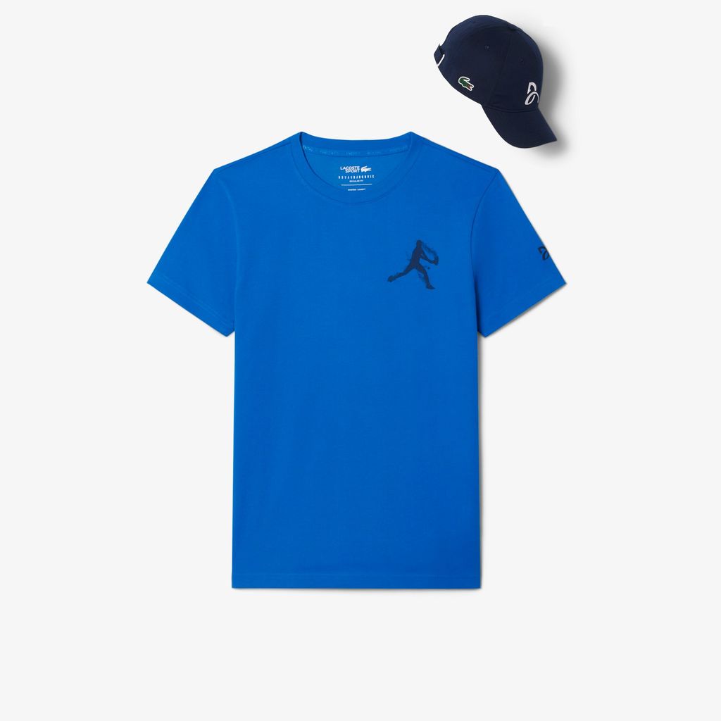 Bộ Áo Thun Kèm Mũ Lacoste Nam Lacoste Tennis x Novak Djokovic