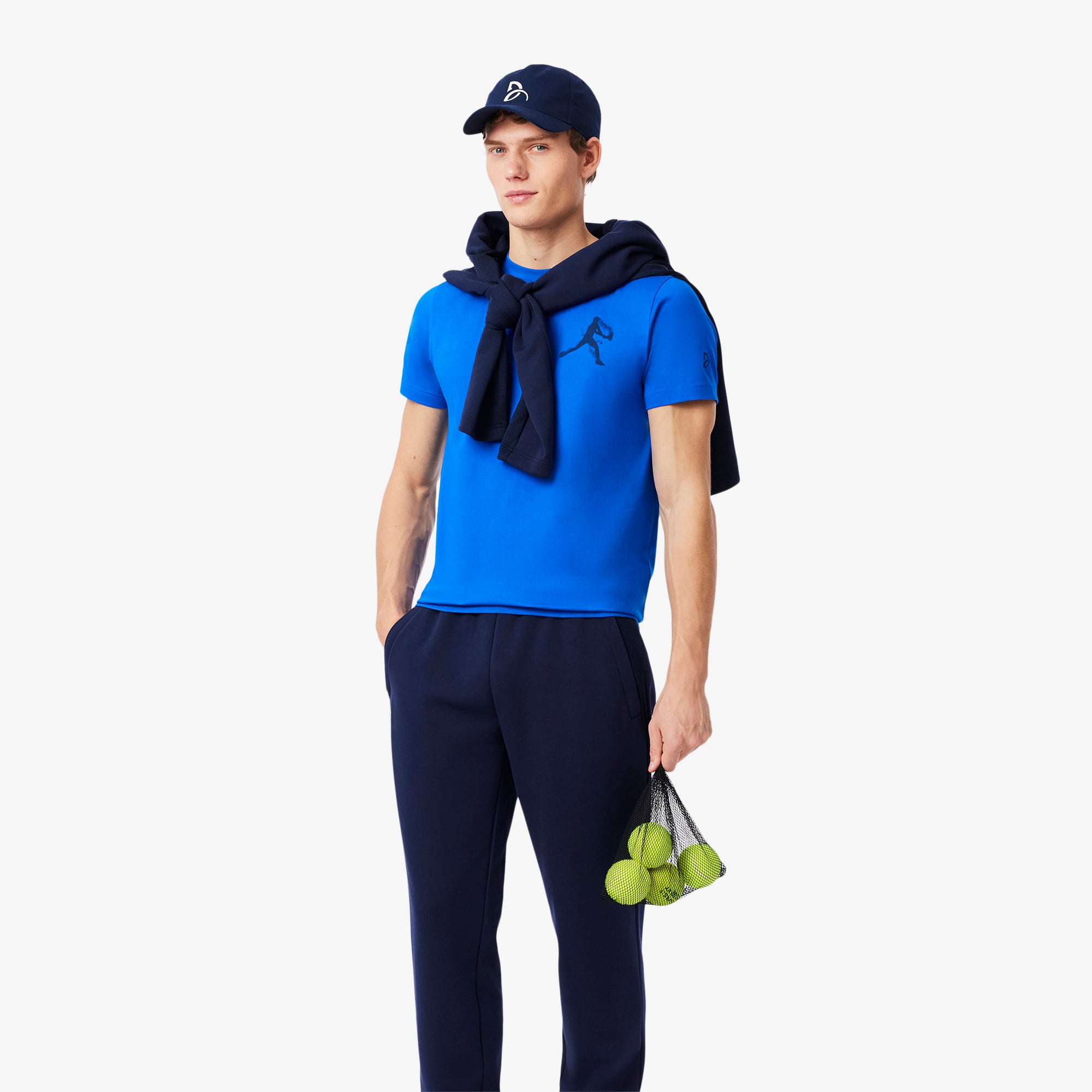 Bộ Áo Thun Kèm Mũ Lacoste Nam Lacoste Tennis x Novak Djokovic