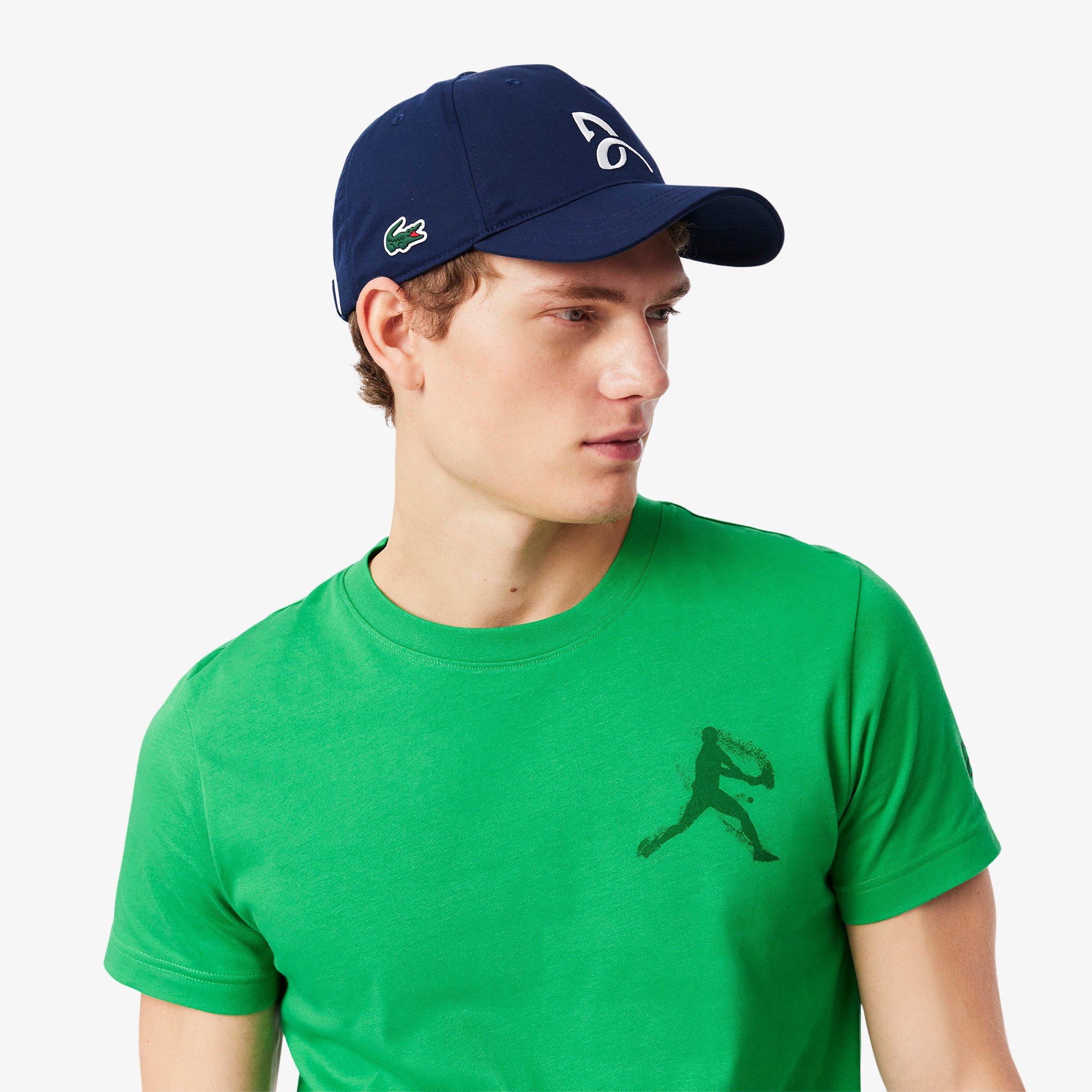 Bộ Áo Thun Kèm Mũ Lacoste Nam Lacoste Tennis x Novak Djokovic