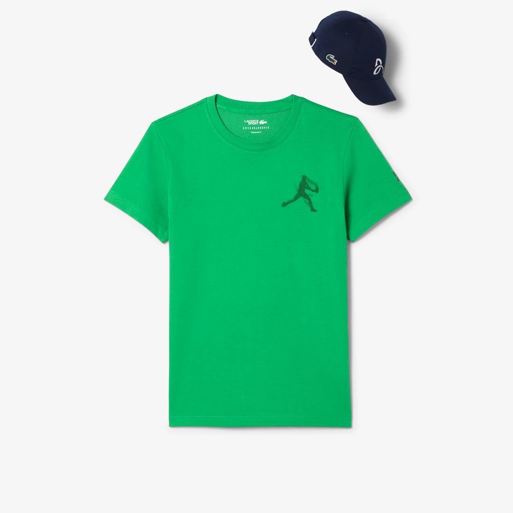 Bộ Áo Thun Kèm Mũ Lacoste Nam Lacoste Tennis x Novak Djokovic