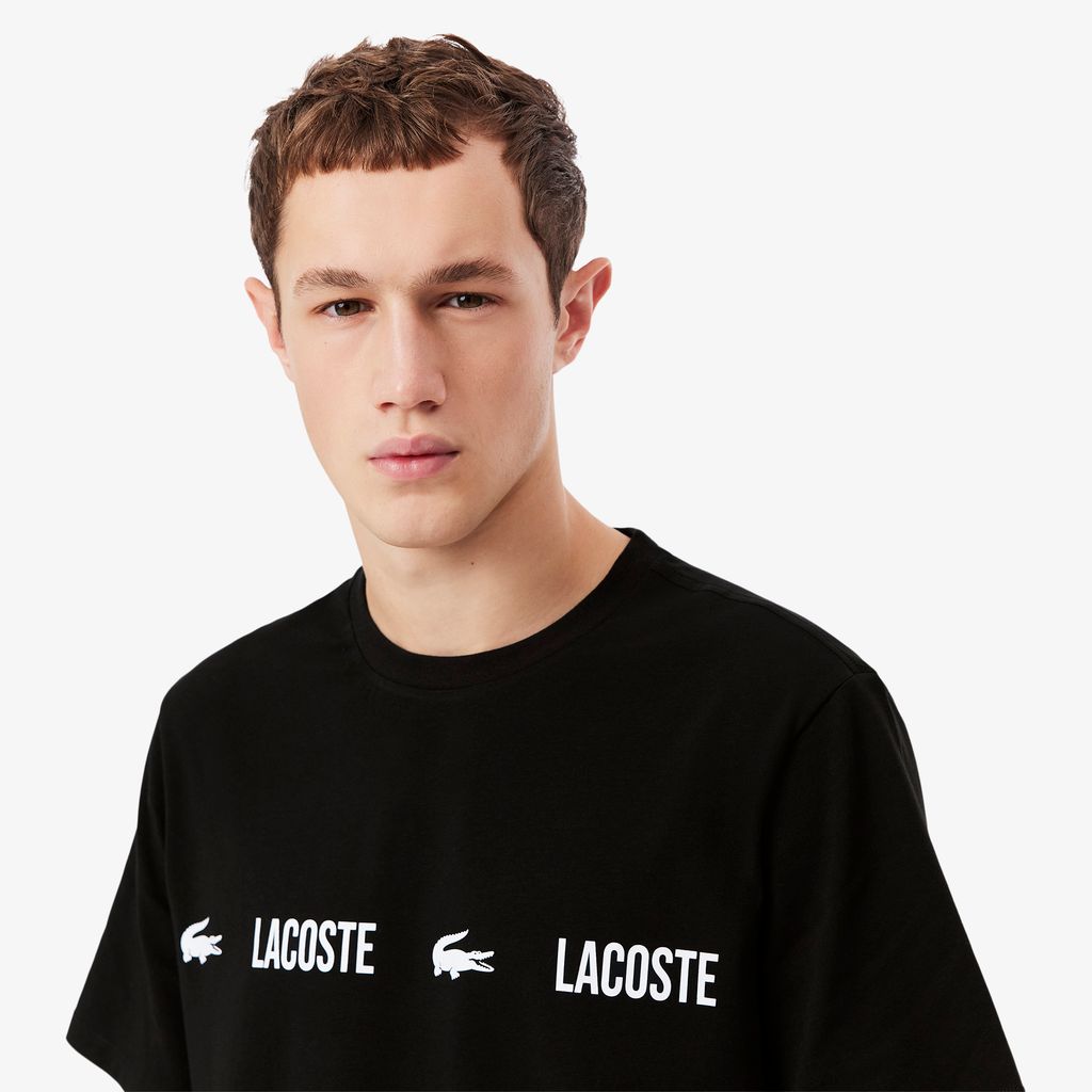 Áo Thun Mặc Nhà Lacoste Nam Chất Liệu Cotton
