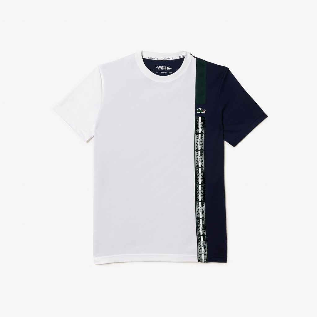 Áo Thun Tennis Lacoste Nam Dáng Suông Chất Liệu Vải Tái Chế