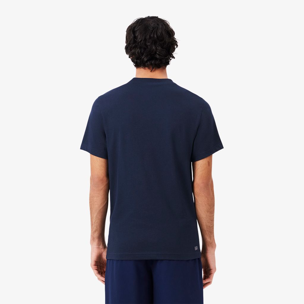 Áo Thun Thể Thao Lacoste Nam Cỡ XXL Có Logo Công Nghệ Ultra Dry