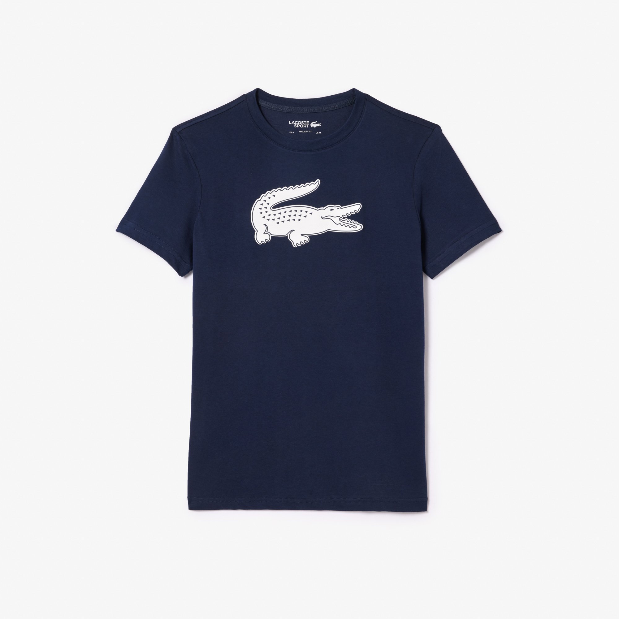 Áo Thun Thể Thao Lacoste Nam Cỡ XXL Có Logo Công Nghệ Ultra Dry