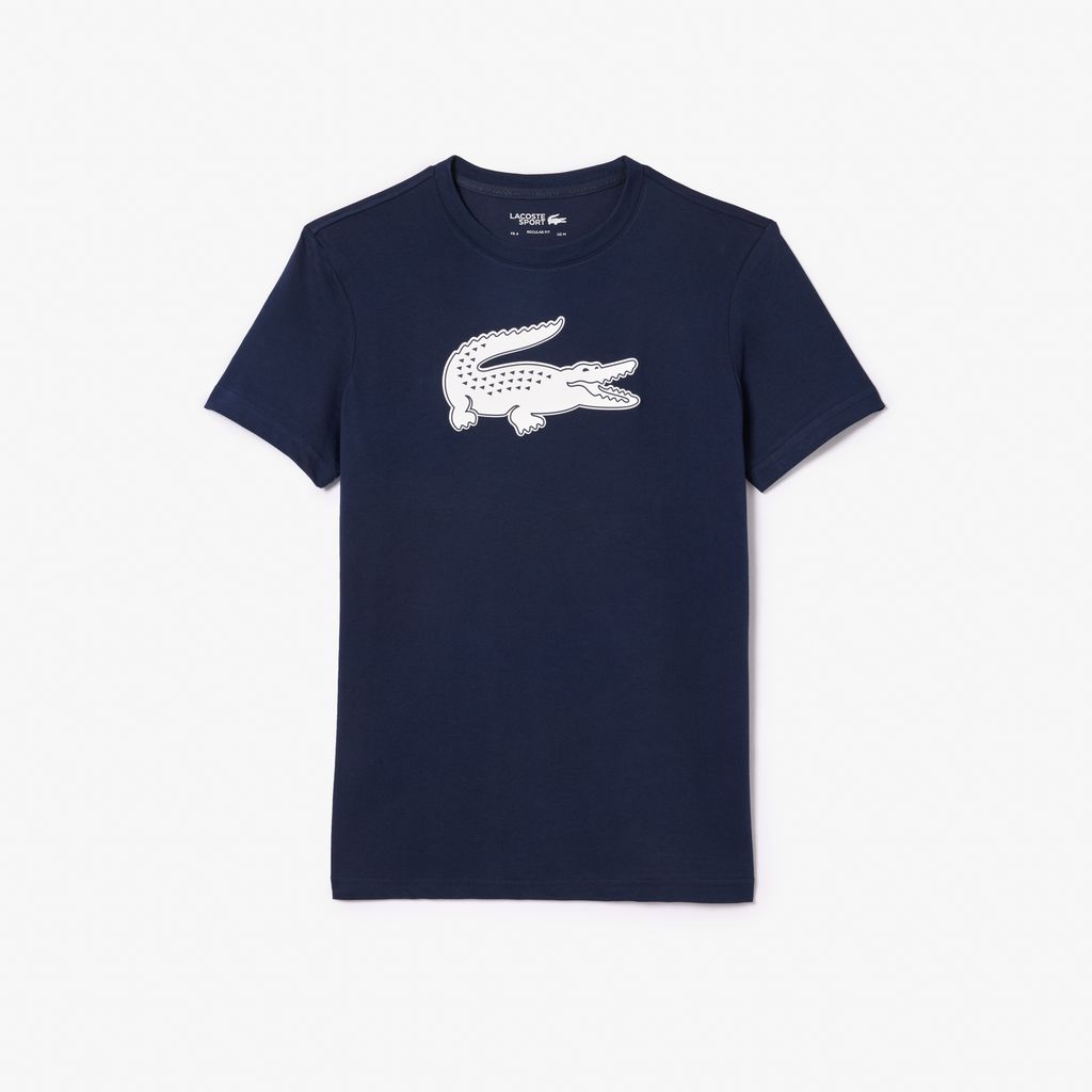 Áo Thun Thể Thao Lacoste Nam Cỡ XXL Có Logo Công Nghệ Ultra Dry
